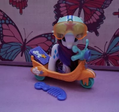 Buy My Little Pony G4 Rare Rarity Unicorn (Mint) With Scooter & Accessories Nr Mint  • 85£