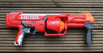 Buy Nerf Gun ( Nerf Mega Rotofury - Pump Action ) Excellent Condition - No Ammo' !! • 8.99£