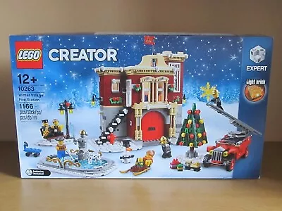 Buy LEGO 10263 Winter Fire Station Creator Series, Retired, NEW & SEALED • 95£