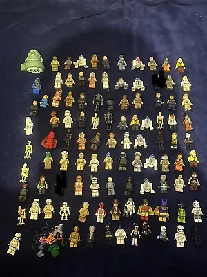 Buy LEGO Star Wars Minifigures BUNDLE HUGE JOBLOT X100 • 230£