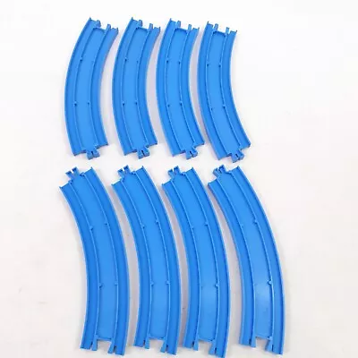 Buy Tomy Trackmaster Blue Curved Track X8 Pieces Bundle Thomas & Friends Full Circle • 7.99£