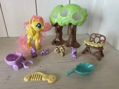 Buy My Little Pony MLP Fluttershy’s Nursery Animal Tree - Toy Playset • 14£