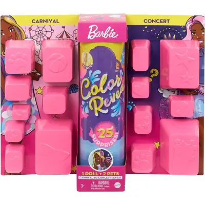 Buy Barbie Colour Reveal Carnival To Concert Doll And Accessories • 27.99£