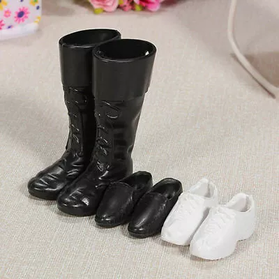 Buy Handmade Cusp Shoes Boots Sneakers Set For Ken New Doll NEW Kids E8G8 • 3.20£