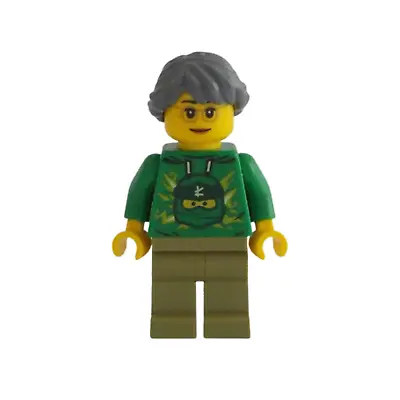 Buy Lego Misako 4002021 Green Hoodie NINJAGO Minifigure • 26.41£