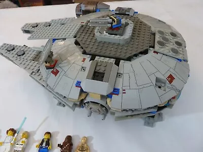 Buy Lego Star Wars Millenium Falcon 7190 Retired Set 100% Comp' No Instructions/box • 200£