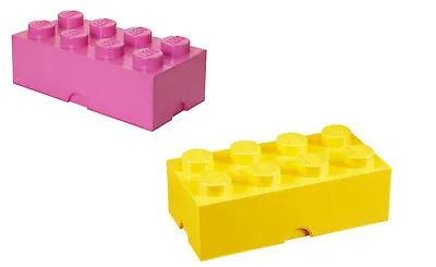 Buy LEGO STORAGE BRICK 8 KNOBS LEGO BOX STORAGE BOX 50cm COLOR SELECTABLE *NEW* • 25.89£