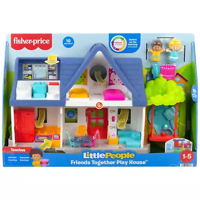 Buy Fisher-Price Play House With Accessories Kids Toddler Interactive Playset NEW UK • 49.99£