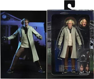 Buy NECA Back To The Future Doc Brown Ultimate Action Figure New & Unopened • 29.99£