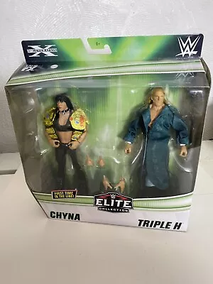 Buy WWE Elite 2 Pack - Triple H & Chyna Mattel (Ringside Exclusive) • 39.99£