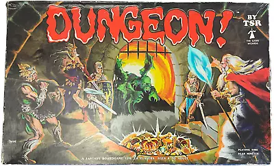 Buy Vintage Dungeon! 1980 Fantasy Board Game TSR, RARE Original Cover • 27.50£