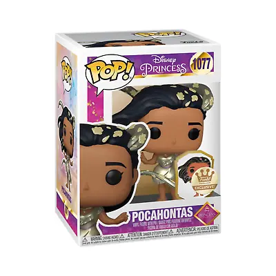 Buy Disney #1077 Pocahontas With Pin Funko Shop Exclusive Funko Pop • 19£