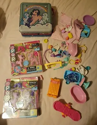 Buy My Little Pony Pop Figures MLP NIB And Tin With Accessories Some Vintage  • 22.99£