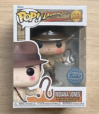 Buy Funko Pop Indiana Jones With Sword & Whip #1369 + Free Protector • 29.99£