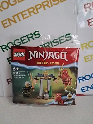 Buy LEGO Ninjago: Dragon's Rising 30650 Kai And Rapton's Temple Battle Polybag NEW • 4.99£