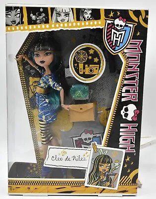 Buy 2012 Monster High Doll Cleo Picture Day Cleo De Nile Y8500 In Sealed Box Nrfb • 150.28£