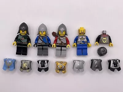 Buy Lego Castle Kingdoms Minifigures Some Incomplete Helmet & 7 Breastplates • 11.50£