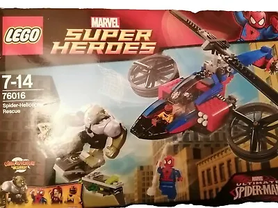 Buy Lego  76016 Marvel Super Heroes Spiderman Helicopter Used & Missing Green Goblin • 25£