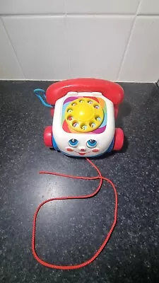 Buy Fisher-Price Chatter Telephone Pull-Along Play Phone Eyes Roll Up And Down • 5£