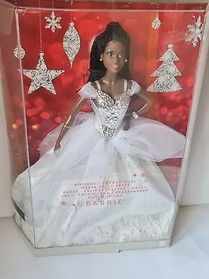 Buy Barbie Mattel Happy Holiday 2021 Afro Black Doll Doll Holiday Magic • 82.22£