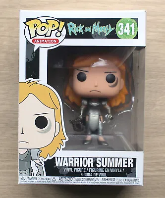 Buy Funko Pop Rick And Morty Warrior Summer + Free Protector • 7.99£
