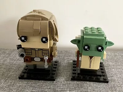 Buy LEGO BrickHeadz Luke Skywalker & Yoda (41627) Lightsaber Blade Missing • 11.50£
