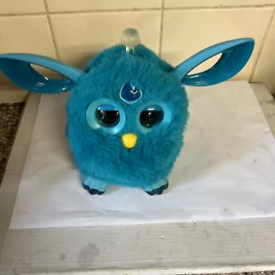 Buy HASBRO FURBY CONNECT TEAL BLUE ELECTRONIC PET TOY W/o Eye MASK Bluetooth Working • 24.99£