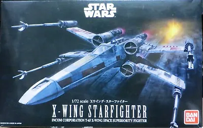 Buy Bandai X-Wing Incom T-65 Starfighter 1/72 Scale Model Kit Star Wars ANH • 31£