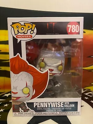 Buy FUNKO POP! #780 IT PENNYWISE WITH BALLOON In Box • 15£