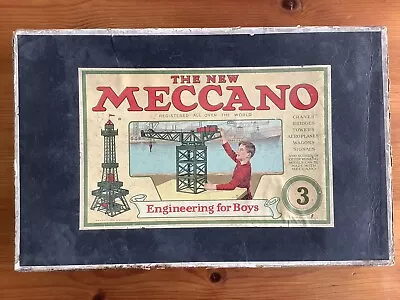 Buy Vintage Meccano Prewar Sets 3 And 3a • 30£