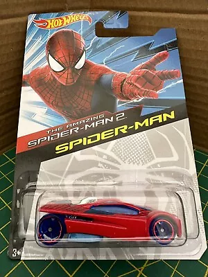 Buy Hot Wheels The Amazing Spider-Man 2 Marvel Long Card Spiderman • 5.99£