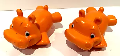 Buy 2 X  Elefun & Friends Mouse Trap Board Game Orange Hungry Hippo Part Only Figure • 3.99£