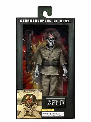 Buy NECA S.O.D Stormtroopers Of Death Sgt. D Anthrax 8  Clothed Action Figure • 44.99£
