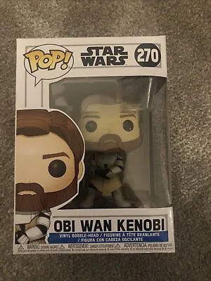 Buy Funko Pop! Star Wars - Obi Wan Kenobi Clone Wars #270 • 0.99£