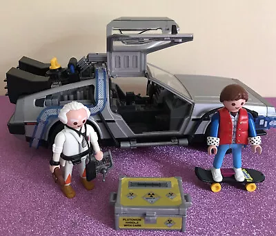 Buy Playmobil 70317 Back To The Future DeLorean Car With Figures Working • 20£