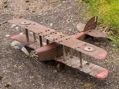 Buy Vintage 1930/40's Meccano Biplane Model Aeroplane Constructor Series Number Two • 119.99£