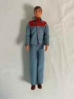 Buy Ken Vintage 1968 Mattel Barbie Rare Mint Jeans Outfit TOP • 85.63£