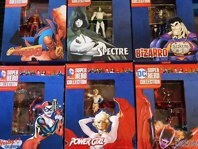 Buy DC Classic Figurine Collection Lot 5: 6 X Boxed DC Superheroes / Villains Harley • 59.99£