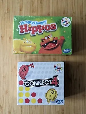 Buy TRAVEL Hasbro Hungry Hungry Hippos Connect 4 Mcdonald’s Happy Meal Toy • 5.99£