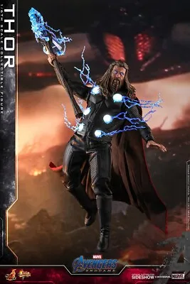 Buy Hot Toys 1/6 Scale Avengers Endgame Bro Thor Collectible Action Figure Set • 299.99£