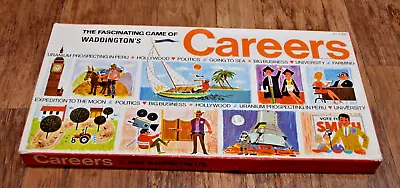 Buy Vintage Careers Board Game By John Waddington Family Fun Retro 60s Game • 14.99£