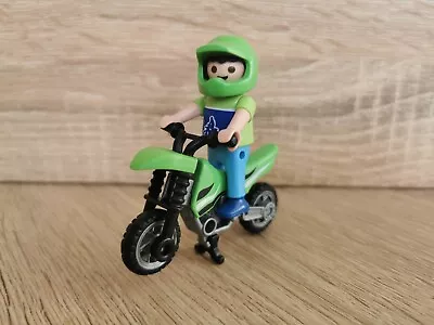 Buy Playmobil Boy On Motor Bike.  • 3.25£