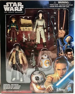 Buy Disney Star Wars The Force Awakens 4 Figure Pack By Hasbro - BNIB • 17.89£