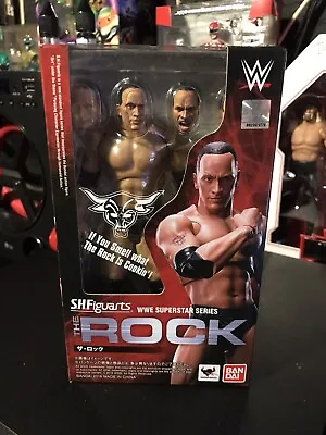 Buy WWE The Rock S.H. Figuarts Action Figure • 60£