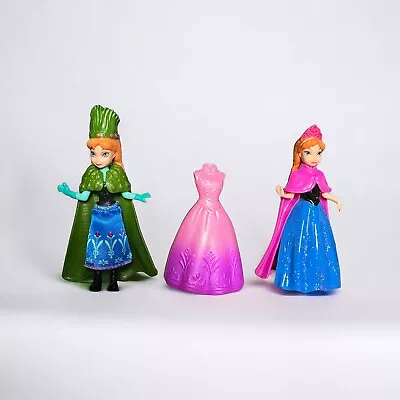 Buy Disney Princess Magiclip Doll Frozen Anna 2 Dolls And 1 Dress • 7.99£