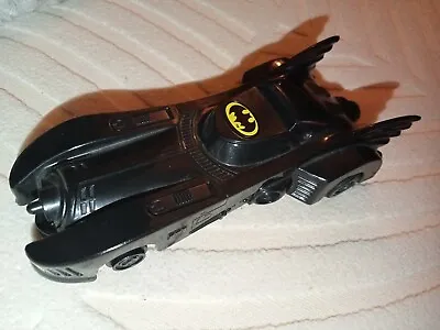 Buy Vintage Batman Batmobile Pull Back 3  Toy Car Bandai 1989 Rare • 9.99£