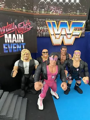 Buy WWF/ Wwe Hasbro Custom The Hart Foundation  • 120£