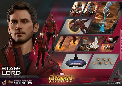 Buy Hot Toys Mms539 Marvel Avengers: Infinity War Star-lord 1/6 Action Figure • 218.95£