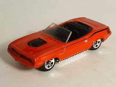Buy Hot Wheels - 70' Plymouth Barracuda Convertible  Red - Near Mint - 1:64  (refT4) • 3.99£