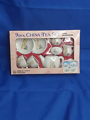 Buy Miniature Kewpie China Tea Set 1998 B. Shackman 9 Piece Doll House Tea Set • 9.45£